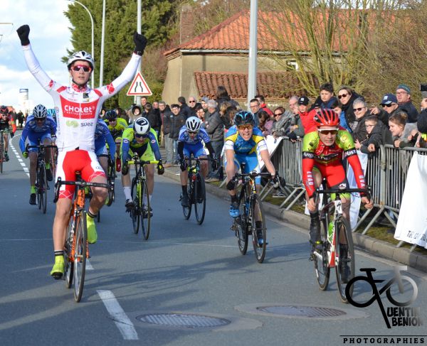 Thibault Paumard, vainqueur à Cholet