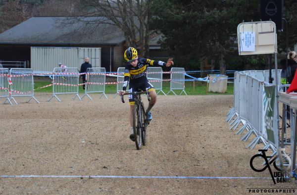 Tristan Verrier, vainqueur au Lac de Maine