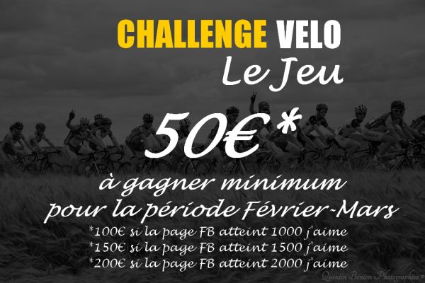 50€ à gagner minimum avec notre jeu CV Tour