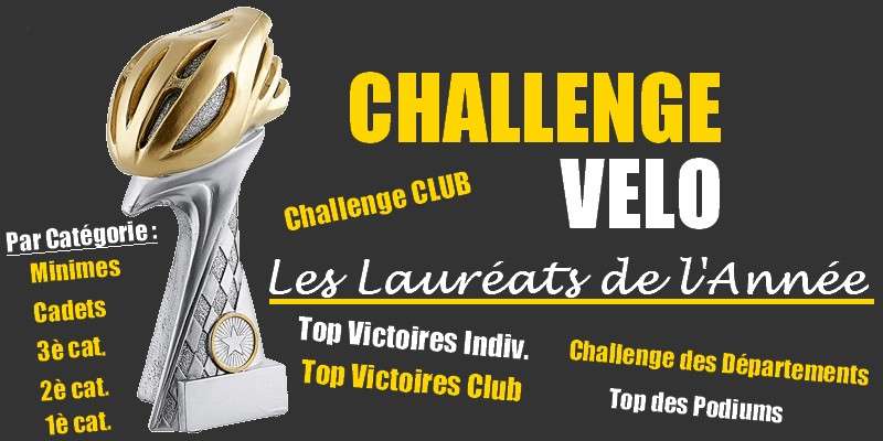 Lauréats Route 2019 Challenge Vélo #49